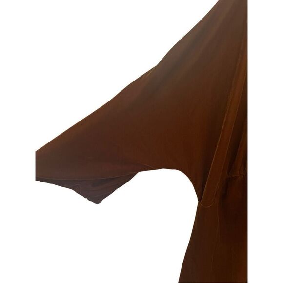 NWT Anthropologie Let Me Be Asymmetrical Velvet Dress 2XL - Picture 6 of 10